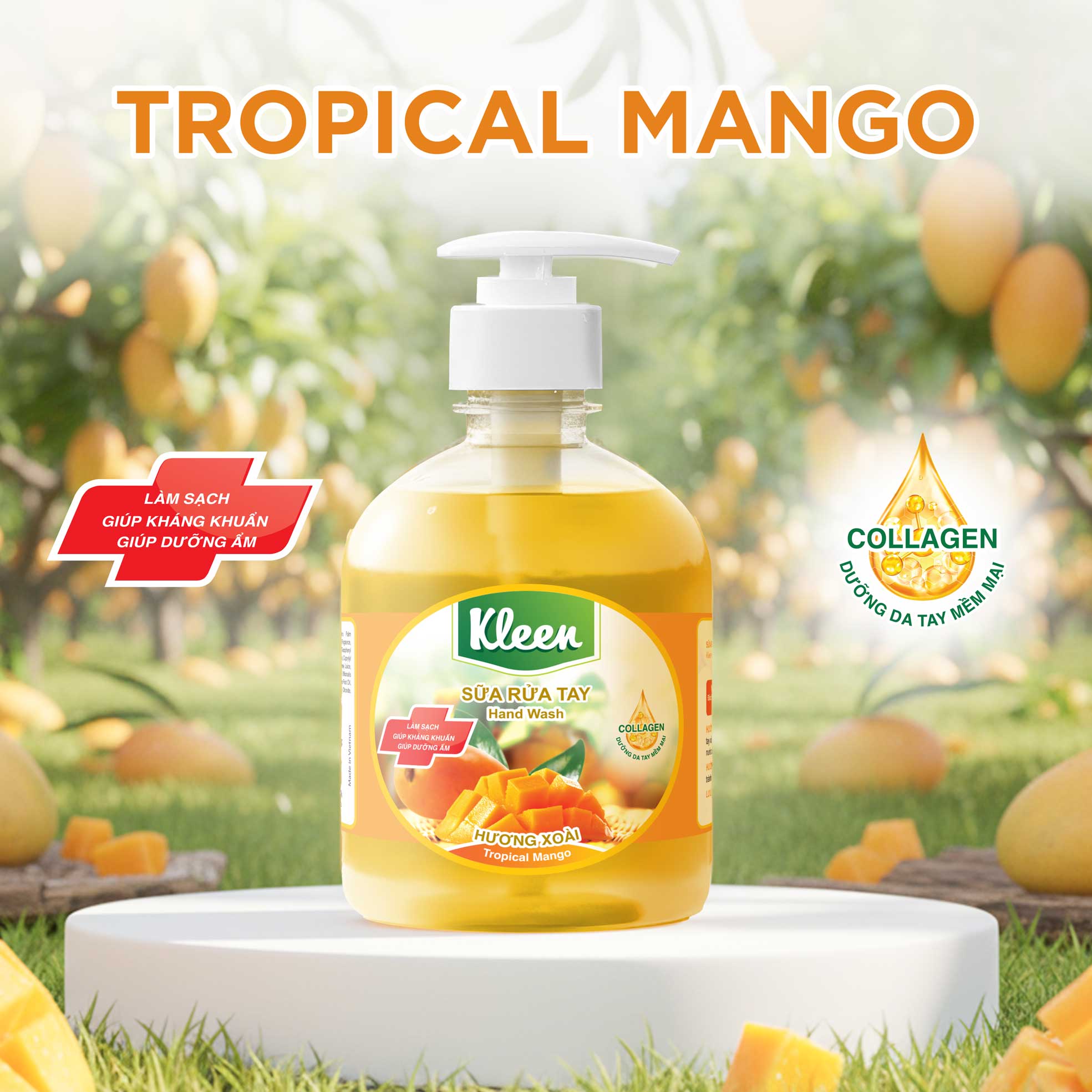 Kleen Hand Sanitizer - Mango