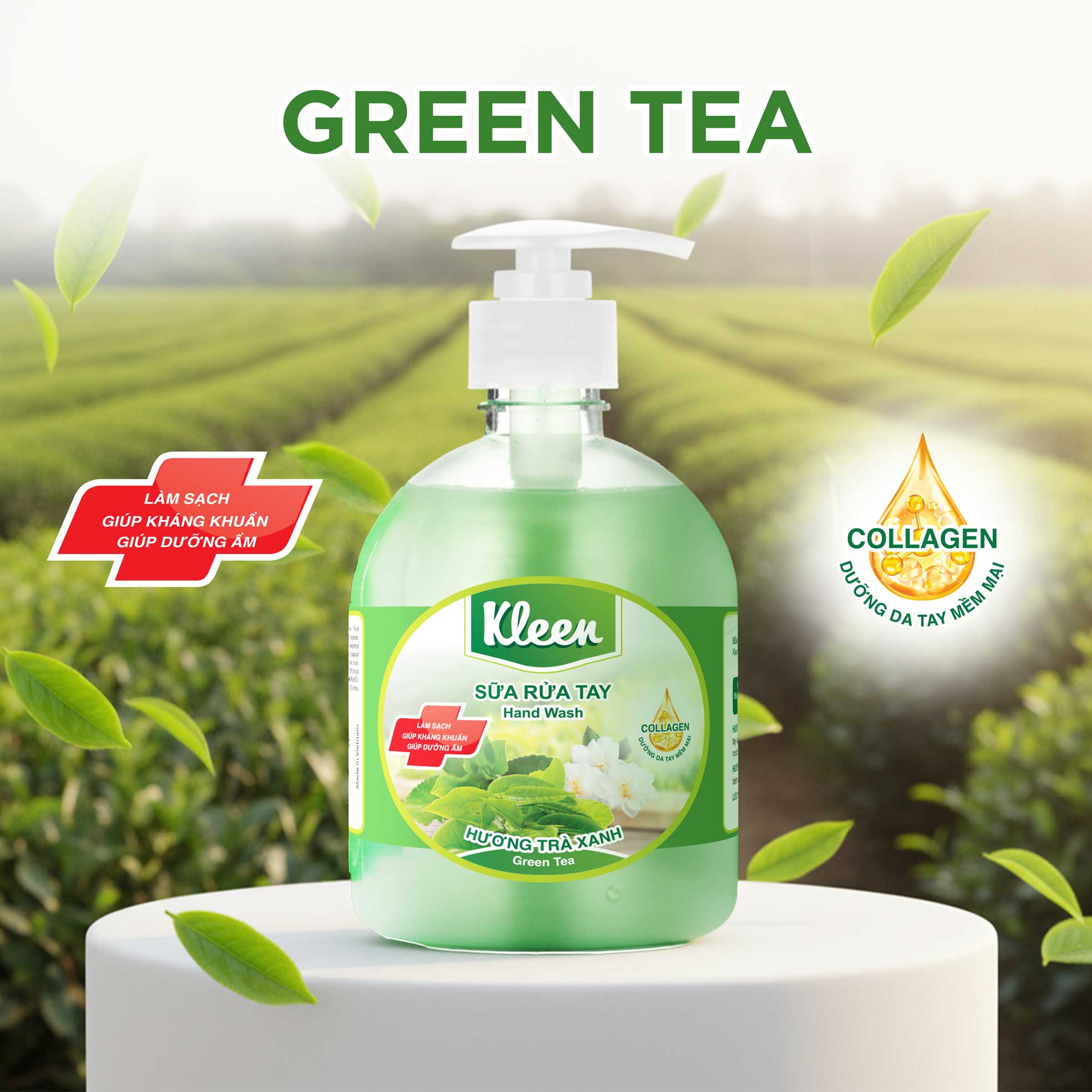 Kleen Hand Sanitizer - Green Tea